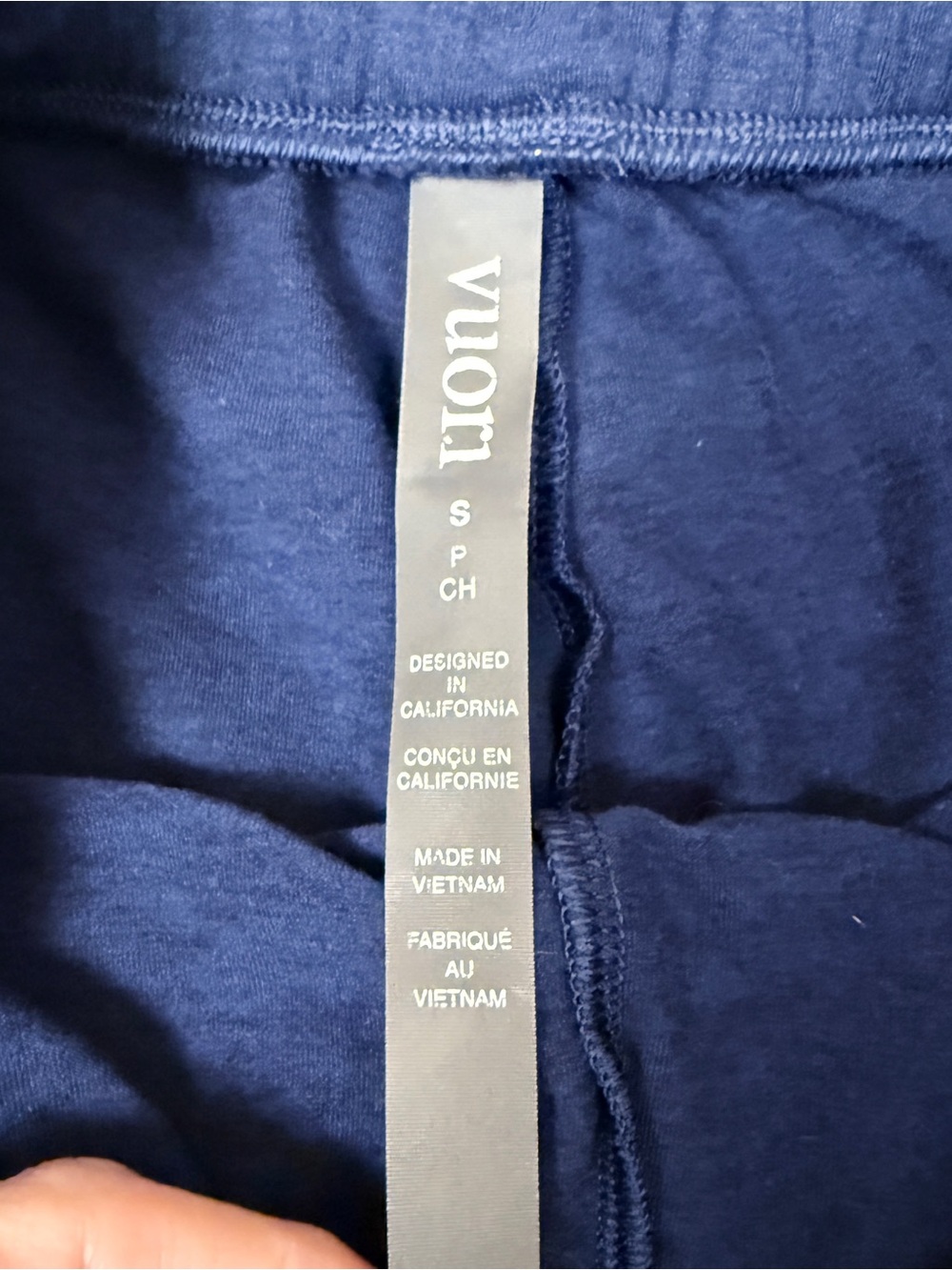 #303 Vuori Halo Essential Wideleg Pants Blue Coast Heather Size Small - Picture 5 of 11
